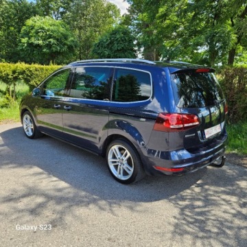 Volkswagen Sharan II Van Facelifting 2.0 TDI SCR 150KM 2017 Volkswagen Sharan Aluminiowe Felgi Czujniki ParkowaniaNawigacja Gwarancja, zdjęcie 8