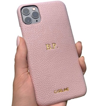 Etui Monogram do iPhone 12 / 12 PRO inicjały +SZKŁ