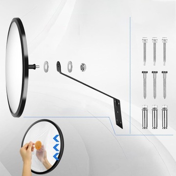 Sferrical парковочная дорога зеркало 30 см + ручка