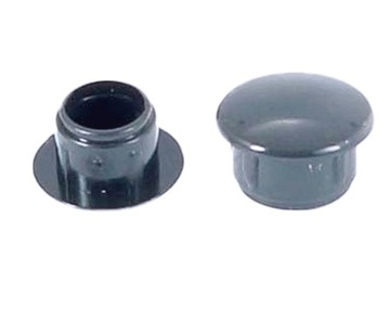 10 мм - ГРАФИТ RAL 7016 - ЗАГЛУШКА ДЛЯ ОБРАБОТКИ ОТВЕРСТИЯ - 100 шт.