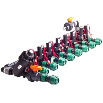 Zestaw Nawadniania 8 sekcji Elektrozawory Filtr