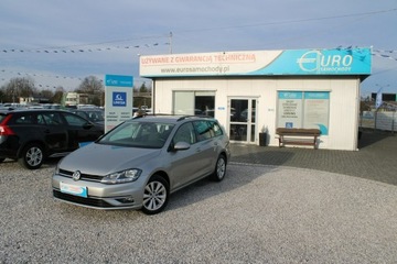 Volkswagen Golf VII Variant Facelifting 1.6 TDI-CR DPF BMT 115KM 2019 Volkswagen Golf Comfortline App Connect Gwarancja