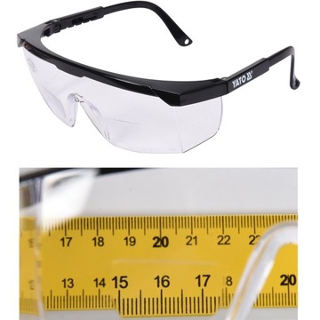 YATO OKULARY OCHRONNE +1