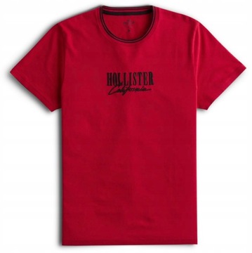 Koszulka Hollister T-shirt EMBROIDERED LOGO TEE L