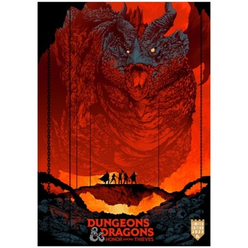 Plakat Dungeons & Dragons Honor Among Thieves