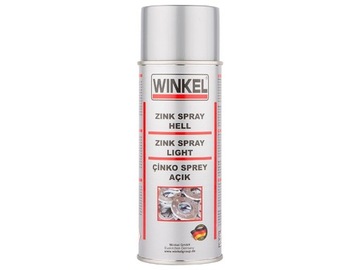 CYNK W Sprayu JASNY OGNIOWY 400 ml Do Naprawy Uszkodzonej Powłoki Cynkowej