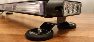 ОРАНЖЕВЫЙ СТРОБОСКОП ЛУЧ ПЕТУХ 6 СВЕТОДИОДОВ ЭВАКУАТОР СТРОБОСКОПИЧЕСКИЙ ФОНАРЬ МАГНИТ