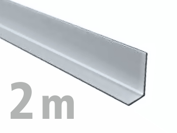 Kątownik aluminiowy 50x25x2 - anodowany - 2 m