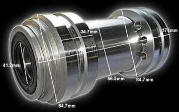 Bashan ATV 200 250 Эксцентриковая ось ступицы ГОЛЫ