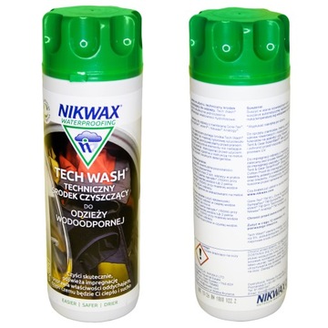 NIKWAX TECH WASH ПРОМЫВАТЕЛЬНОЕ МОЮЩЕЕ СРЕДСТВО 300МЛ