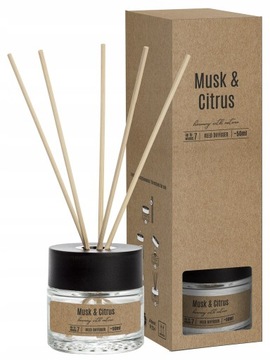 BISPOL Valpe patyczki Musk & Citrus 50ml