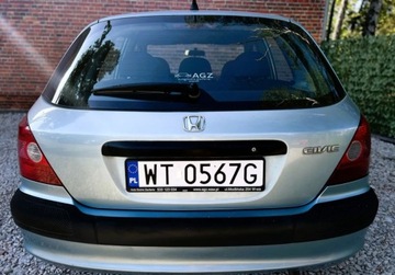 Honda Civic VII Hatchback 1.4 16V 90KM 2002 Honda Civic Salon PL Klima Gwarancja w cenie Warszawa VKXF 1.4 Benzyna, zdjęcie 26