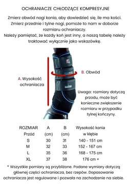 Компрессионные охлаждающие протекторы Premier Equine, размер M