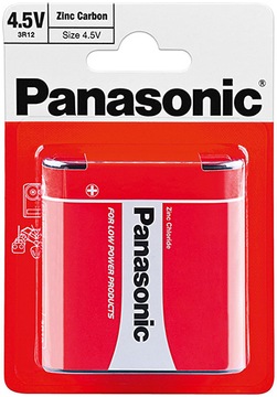 Bateria Panasonic płaska 3R12 4,5V zinc carbon
