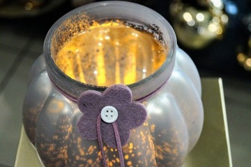 БЕЖЕВЫЙ ФОНАРЬ 14см