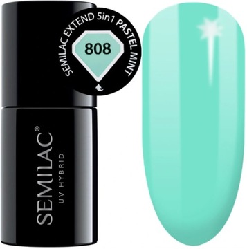 Semilac Extend 5in1 808 Pastel Mint 7ml