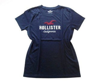 HOLLISTER by ABERCROMBIE bawełniany t-shirt XS