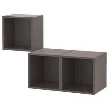IKEA EKET Szafka ścienna ciemnoszary 105x35x70 cm