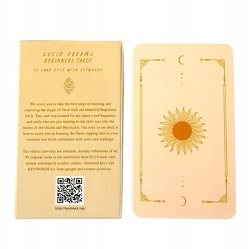 НАБОР КЛАССИЧЕСКИХ КАРТ ТАРО 78 АНГЛИЙСКОЕ ТАРО