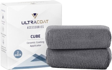 ULTRACOAT 2x CUBE MIKROFIBROWE APLIKATORY DO POWŁOK CERAMICZNYCH OCHRONNYCH