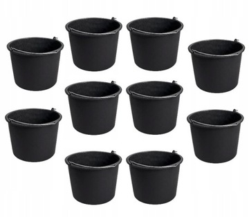 WIADRO BUDOWLANE PLASTIKOWE 5l L