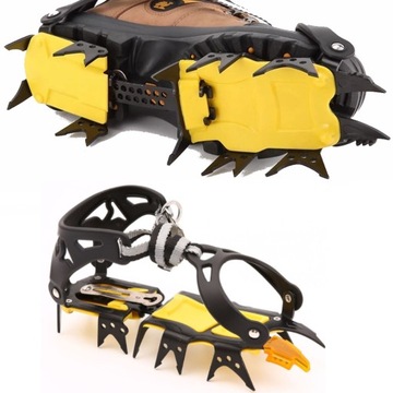 Кошки-корзины в горы | 18-зубый | На обуви | Регулируемый 37-46