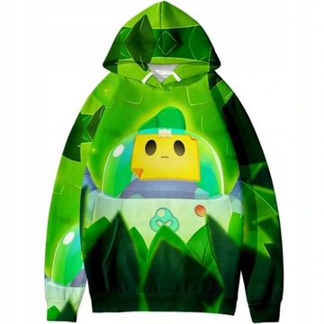 BLUZA 3D LEON PIKMIN KIEŁEK WSZYSTKIE ROZMIARY
