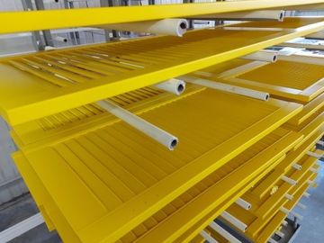 Ажурные ламельные фасады 993х444 БЕЛЫЙ