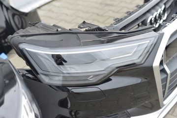 MASKA ZDERZAK BŁOTNIK LAMPA H7 XENON FULL LED PAS BELKA AUDI A6 C8 4K 2018-