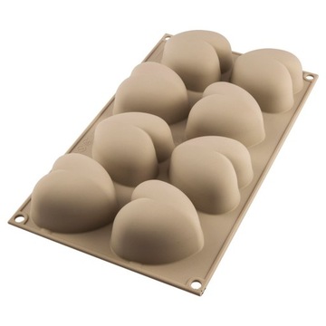 Forma silikonowa 3D Silikomart CUORICINO x 8 Serce