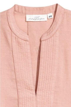 H&M HM Bluzka z dekoltem w serek elegancka damska długie rękawy 46 3XL XXXL
