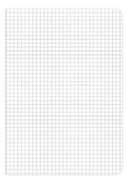 Набор из 5 блокнотов А5 с 16 листами в клетку MIX.