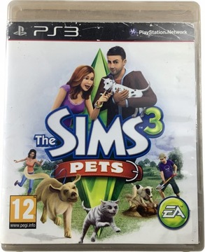 THE SIMS 3 PETS ZWIERZAKI płyta bdb+ PL PS3