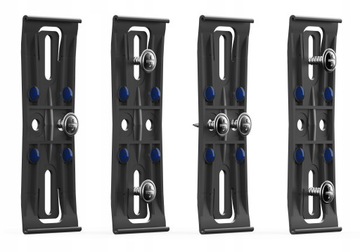 НЕВИДИМАЯ РАМКА ДЛЯ КОМПЛЕКТА НОМЕРНОГО ЗНАКА БЕЗРАМНЫЙ МОНТАЖ