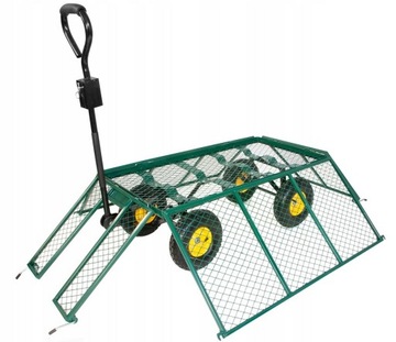 САДОВАЯ ТРАНСПОРТНАЯ ТЕЛЕЖКА Прицеп Садовая тачка Самосвал Сумка 300 кг