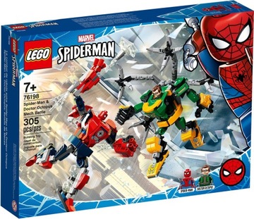 76198 LEGO Super Heroes Bitwa Mechów Spider i Dr