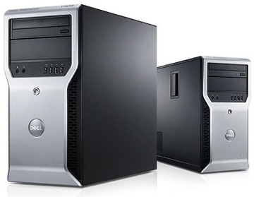CICHY DELL TOWER T1600 E3-1225 16GB raid 256GB SSD DO BIURA I DOMU