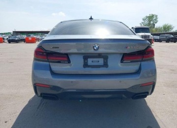 BMW Seria 5 G30-G31 2021 BMW Seria 5 2021, 4.4L, 4x4, M550i, od ubezpieczalni 4.4 Benzyna 523KM, zdjęcie 4