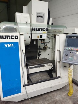 centrum frezerskie pionowe CNC HURCO VM1 2006rok