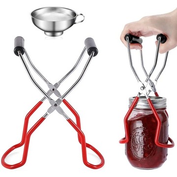 Щипцы для консервных банок Щипцы + набор воронок