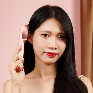 ЩЕТКА ДЛЯ БОРОДЫ TRAVEL HAIR С ПОДОГРЕВОМ 2 В 1 ВКУРНАЯ