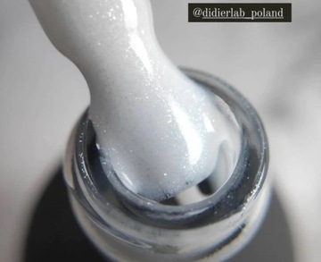 Didier Lab FIBER BASE GEL VITAMIN база для ногтей SHIMMER WHITE белый
