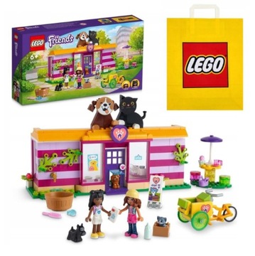 LEGO FRIENDS KAWIARNIA PRZY SCHRONISKU ZESTAW 41699 + TORBA NA PREZENT