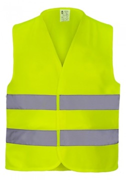 Kamizelka Odblaskowa Drogowa OSTRZEGAWCZA Hi-VIS