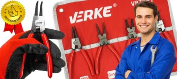 ЩИПЦЫ ДЛЯ ГОЛОВНЫХ КОЛЬЦ НАБОР ПЛОСКОГУБЦ ВНЕШНИЕ ВНУТРЕННИЕ КОЛЬЦА