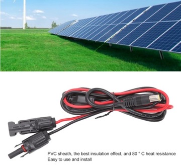 Адаптер типа DC5521 Разъем солнечной панели для фотогальваники 0,5 м