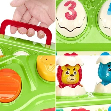 ИНТЕРАКТИВНЫЕ ИГРУШКИ С МУЗЫКОЙ И СВЕТОМ ДЛЯ ДЕТЕЙ 6–18 МЕСЯЦЕВ.