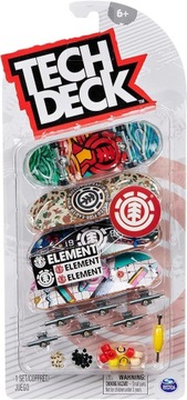 Tech Deck 4-pak deskorolek FINGERBOARD ELEMENT