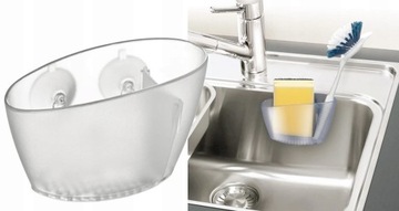 TESCOMA КОНТЕЙНЕР-ОРГАНИЗАТОР ПРИСОСКИ ГУБКА ДЛЯ МОЙКИ