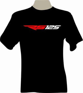 T-shirt koszulka motocyklowa z nadrukiem aprilia RS50 RS125